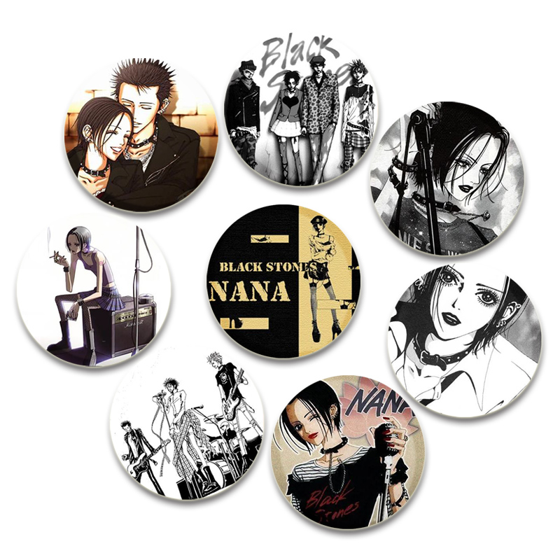 Nana Anime Merchandise - 58mm nana esmalte pino anime figura