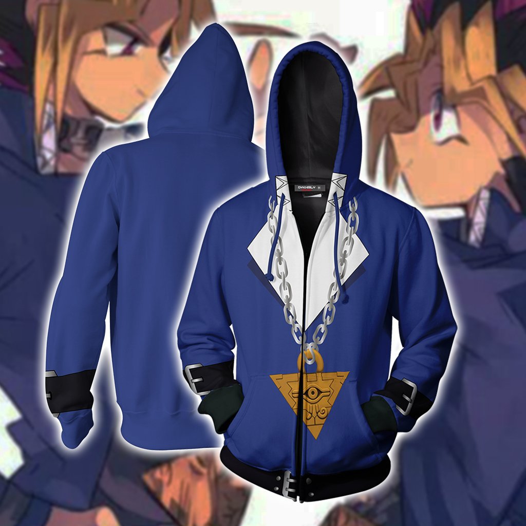 Anime Merchandise Hoodie - Yu-Gi-Oh! Yugi Mutou Moletom com capuz