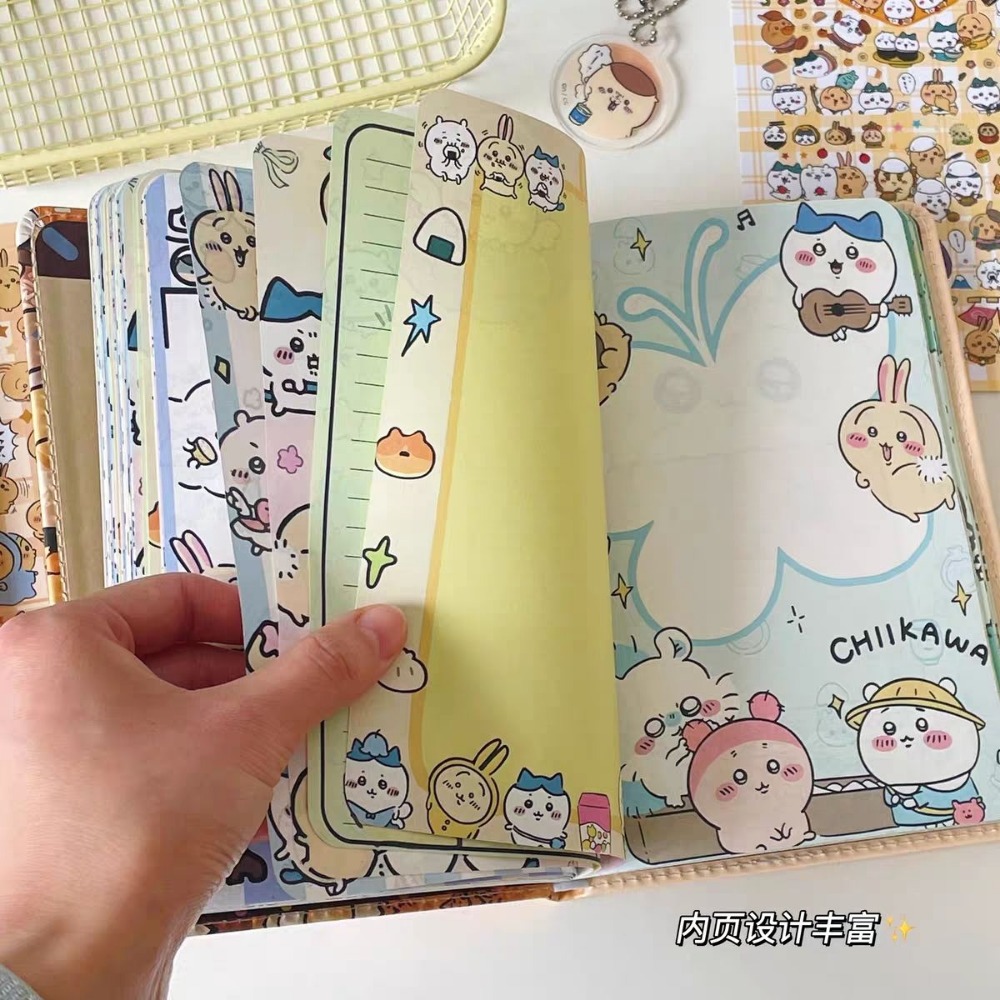 Art Book Illustration - Novo Caderno Chiikawa com Páginas Internas