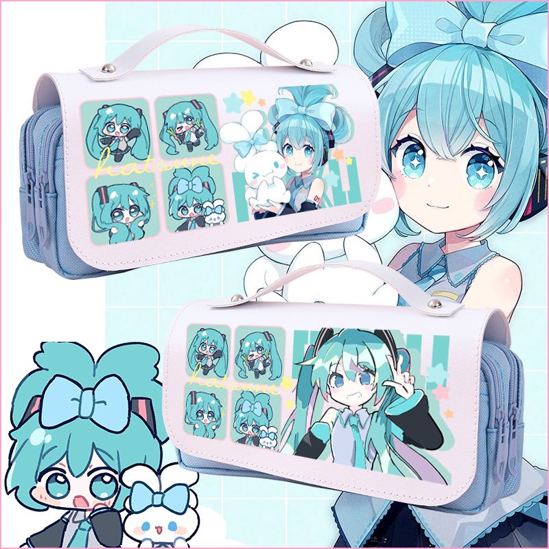 Anime Merchandise Box Set - Estojo de Lápis Criativo Kawaii 2D