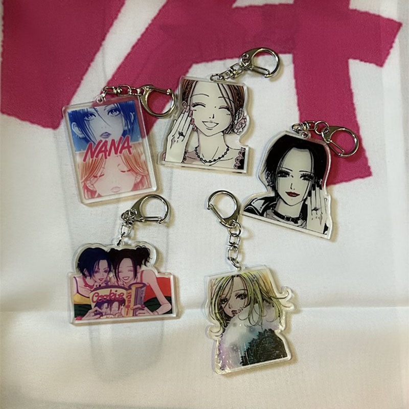 Nana Anime Merchandise - Handmade Nana Anime acrílico chaveiro, Y2K