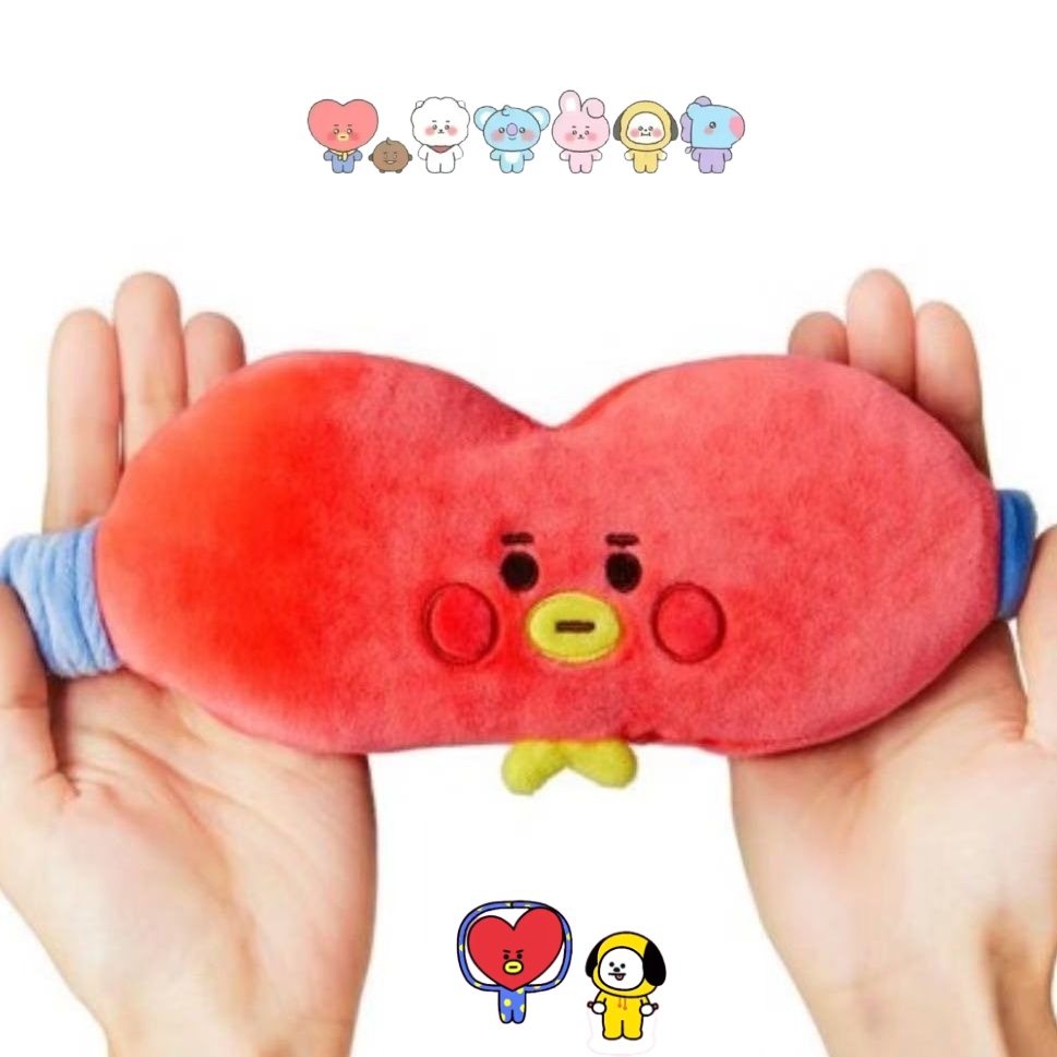 Anime Merchandise Usa - Máscara de olhos de pelúcia fofa