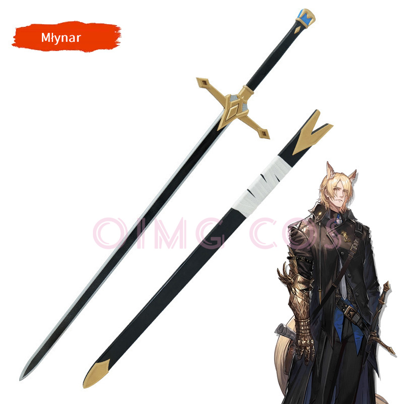 Cosplay Prop Sword - Acessórios de Cosplay Arknights Mlynar, Faca