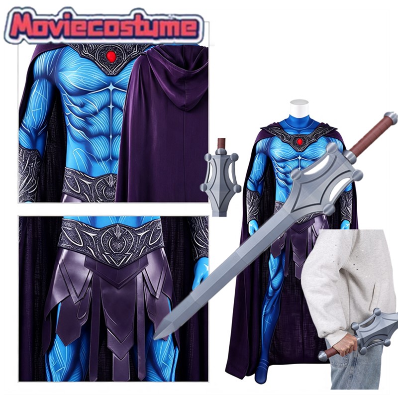 Cosplay Prop Sword - Fantasia de Cosplay do Rei Skeletor