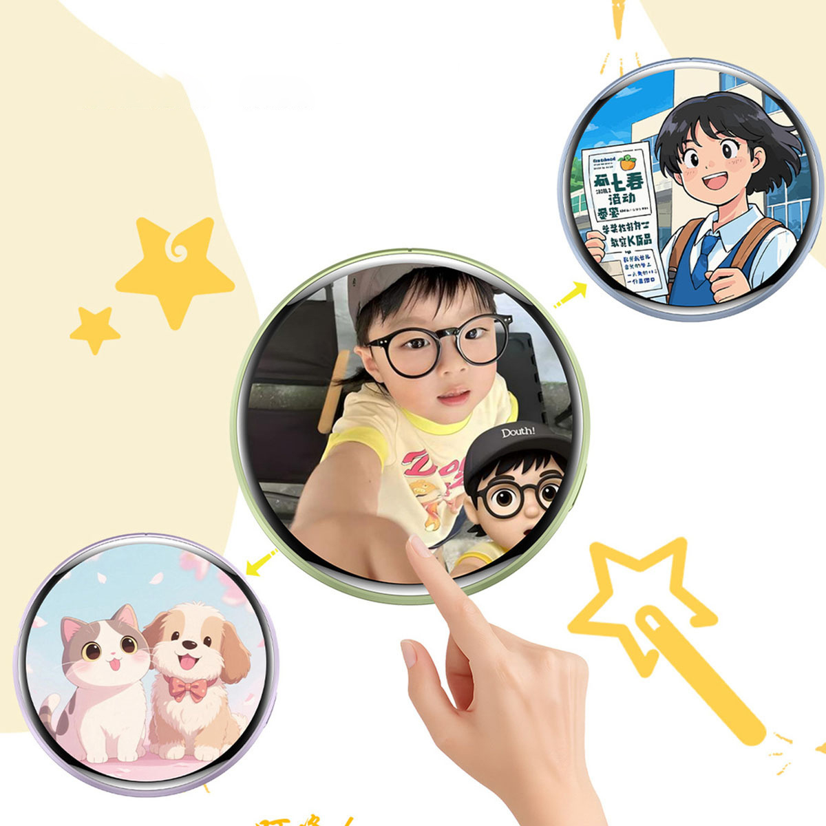 Crachá Eletrônico Dinâmico de  - Anime Merchandise China avaliação e preço