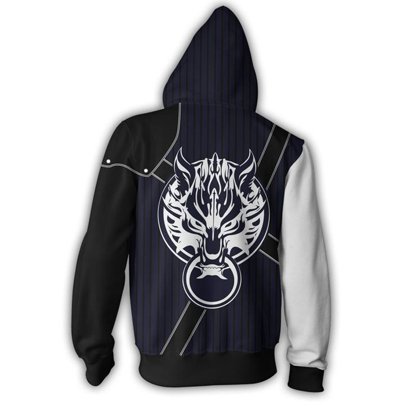 Final Fantasy Moletom Com Capu - Anime Merchandise Hoodie avaliação e preço