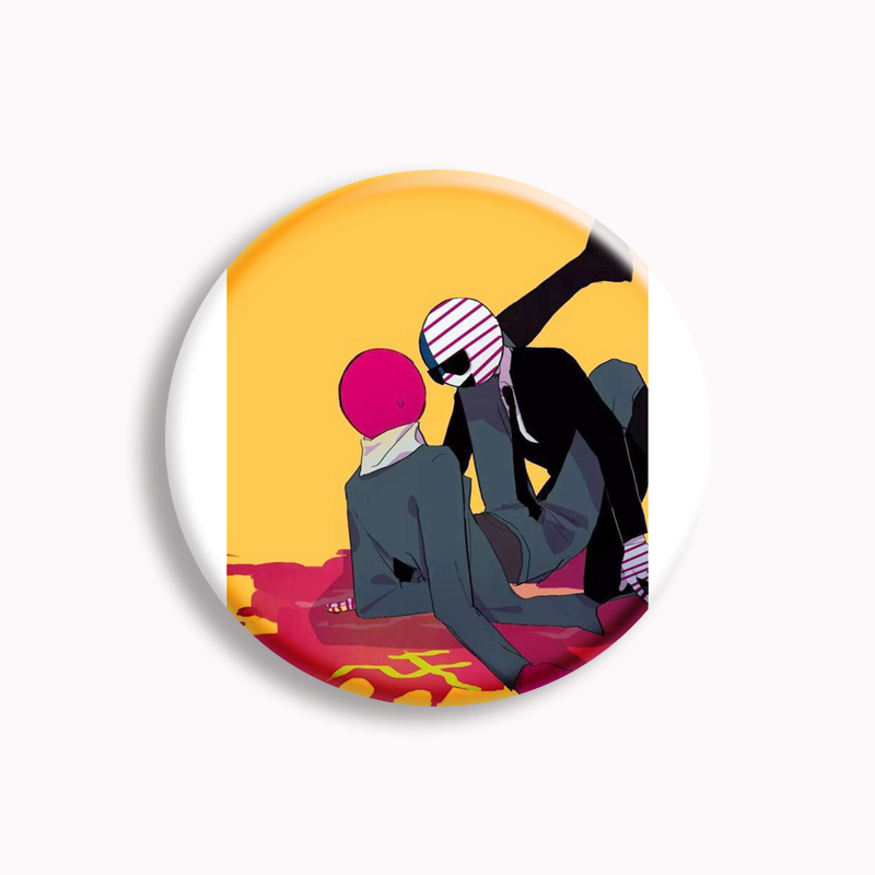 Countryhuman fã arte botão pin - Pin Button Badge avaliação e preço