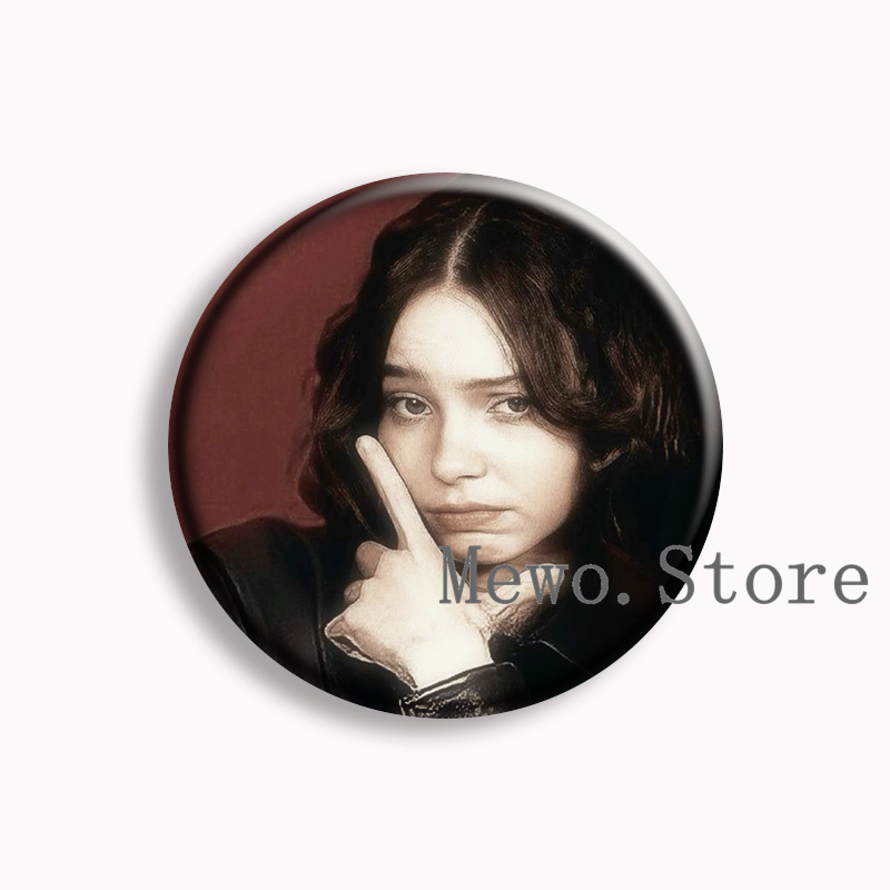 Emma myers estética botão maci - Pin Button Badge avaliação e preço