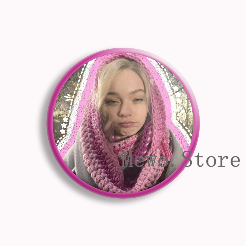 Emma myers estética botão maci - Pin Button Badge avaliação e preço