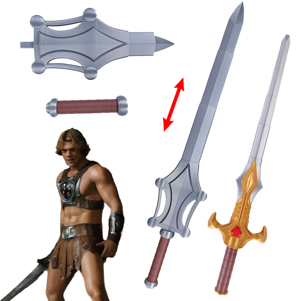 Espada de Poder Fantasia He-Te - Cosplay Prop Sword avaliação e preço