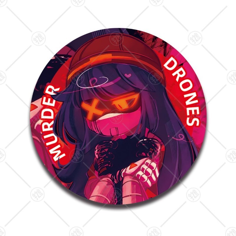 Murder Drones: Broche de Metal - Pin Button Badge avaliação e preço