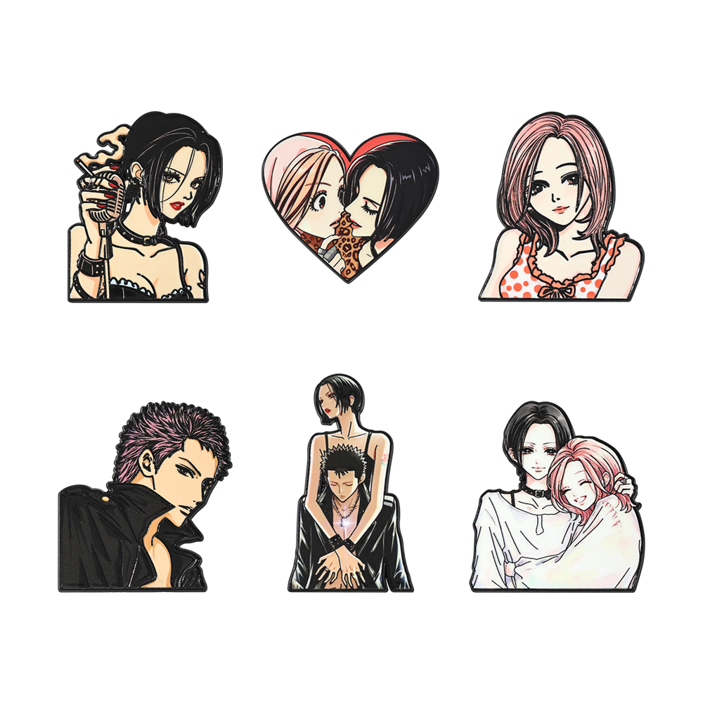 Conjunto de 6 Broches de Esmal - Nana Anime Merchandise avaliação e preço