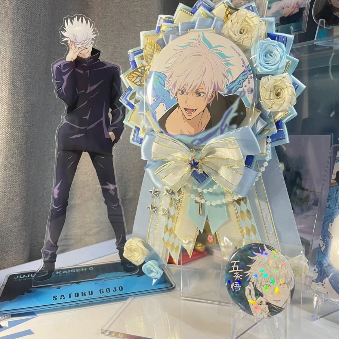 Figura de Acrílico Gojo Satoru - Anime Fan Merchandise avaliação e preço