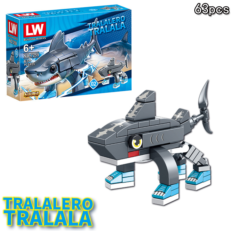 Anime Italian Brainrot Tralale - Anime Merchandise Box avaliação e preço