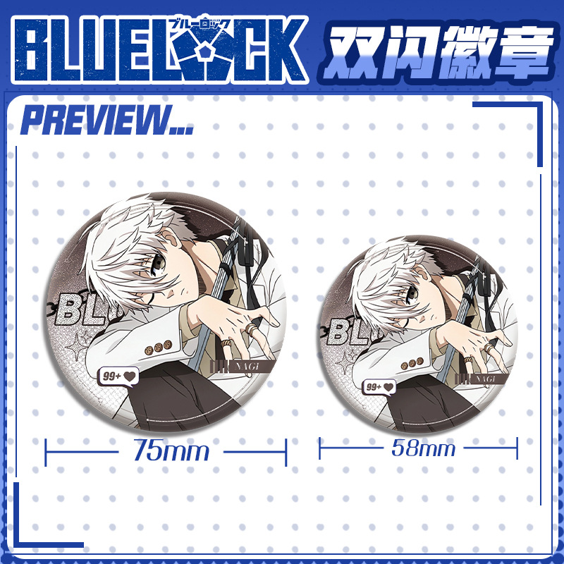 Acessórios de Cosplay do Anime - Pin Button Badge avaliação e preço