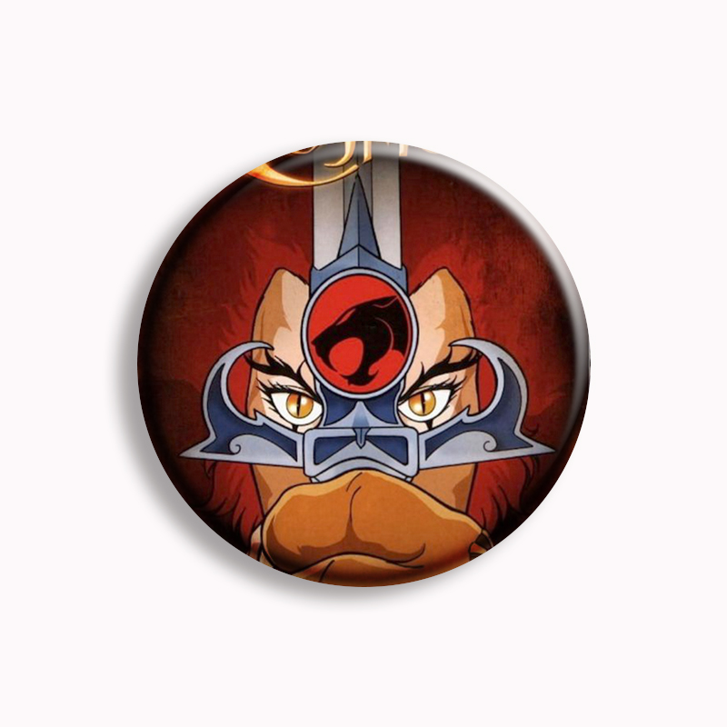 Thundercats logotipo dos desen - Pin Button Badge avaliação e preço